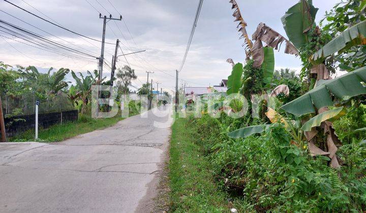 TANAH  DAERAH JL PERSATUAN MANGGAR BARU PINGGIR JALAN 1