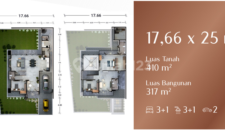 Cherrfield Baru Bagus Siap Huni Lux 18A