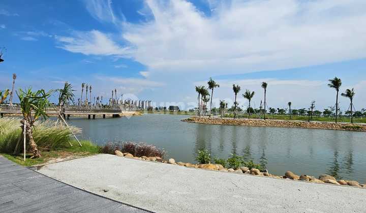 Jual Rugi! Kavling Pasir Putih Diamond 500M2 Hoek View Danau