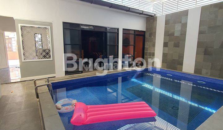 DIJUAL RUMAH MEWAH FULL FURNISH ADA KOLAM RENANG DI BENUA ANYAR BANJARMASIN 1