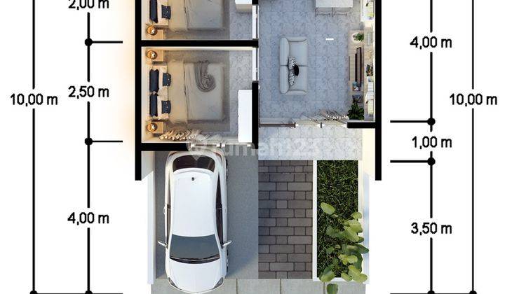Rumah Subsidi Layout Minimalis Panorama Park Singosari 2