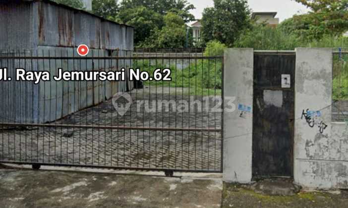 Sell Land Via Auction on Jemursari Main Road, Suitable for Offices