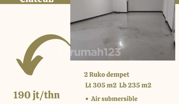 Disewakan Ruko Lokasi Terbaik Ciateul Bandung 3