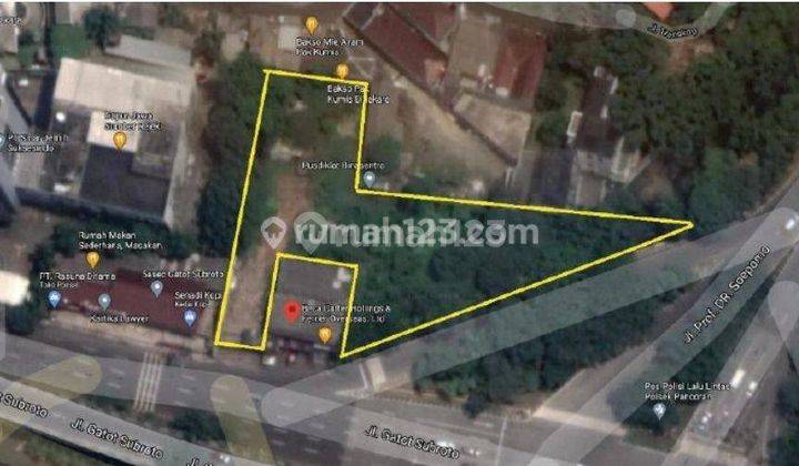 Tanah Kavling Gatot Subroto, Lt 2495 M2, Shm, Jakarta Selatan Gatot Subroto, Jakarta Selatan 1