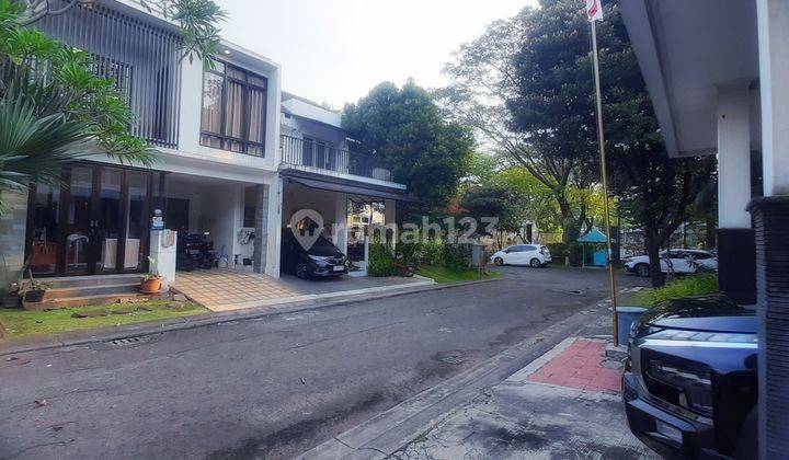 Rumah dijual dalam cluster emerald town house sektor 9 bintaro jaya 1