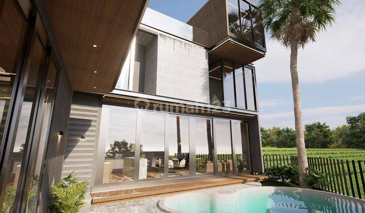 Villa Baru SHM View Sawah Hanya 5 menit ke Pantai Cemagi Canggu