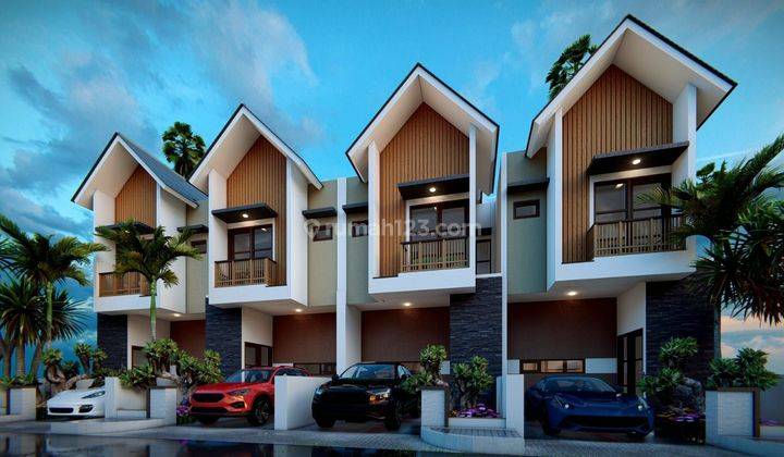 Rumah Modern Minimalis 2 Lantai Dekat Lapangan dan Plaza Renon 1