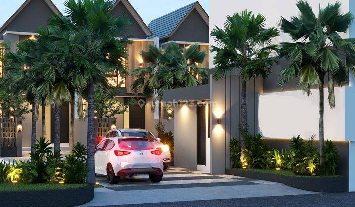 Rumah Minimalis Modern 2 Lantai One Gate System Di Mahendradata 2