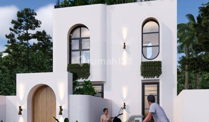 Villa Santorini 3 Lantai One Gate Sistem Furnish di Jimbaran 1