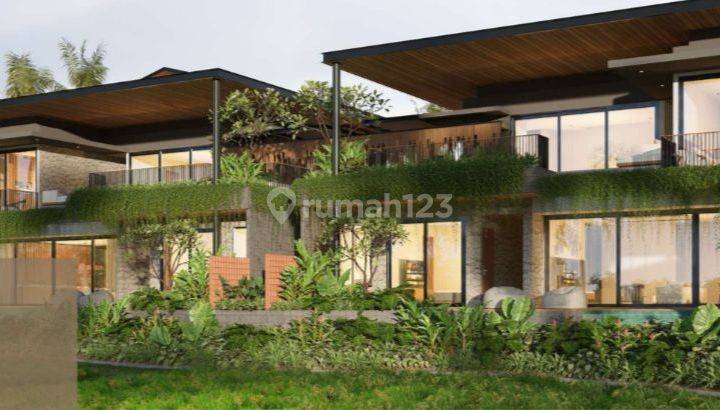 Villa Fully Furnish Dengan View Sawah di Canggu 2