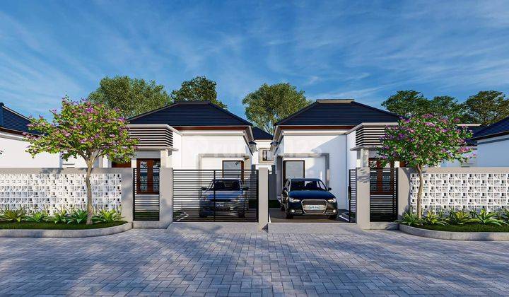 RUMAH MURAH LUAS 1 ARE DI DALAM CLUSTER ONE GATE SYSTEM DI MUMBUL 1