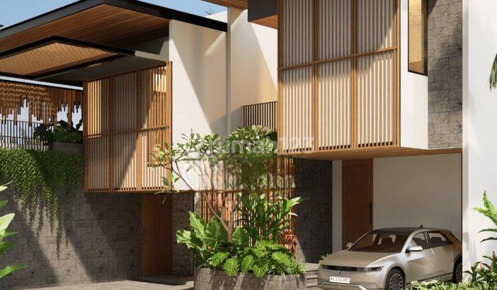 Villa Fully Furnish 2 Lantai 5 Menit ke Pantai Batubolong Canggu 1