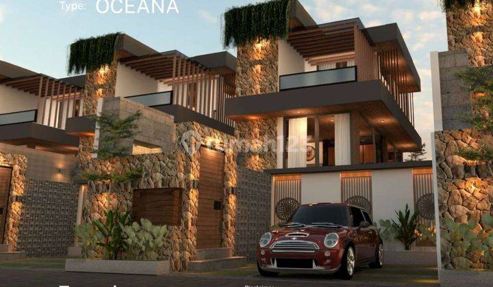 Villa 3 Lantai One Gate Sistem Ada Rooftop Ocean View Di Nusadua 1