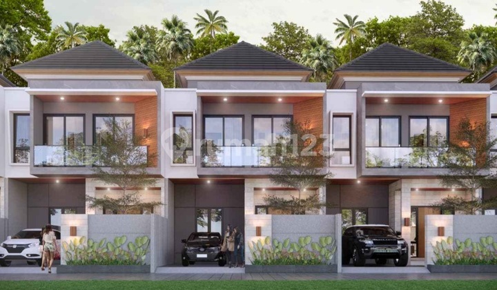 Rumah Modern 2 Lantai Dekat Mall Living World dan Pelabuhan Sanur
