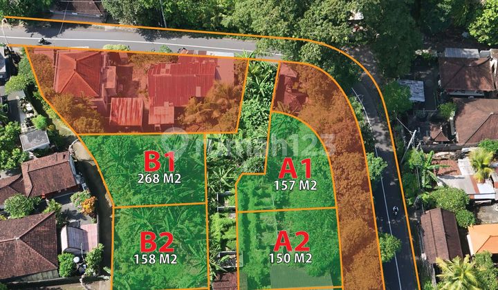 Tanah Kavling River View Zona Kuning Dekat ke Pererenan Canggu