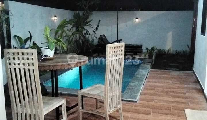Rent Two Bedrooms Villa With Private Pool Near To Padonan.canggu 2