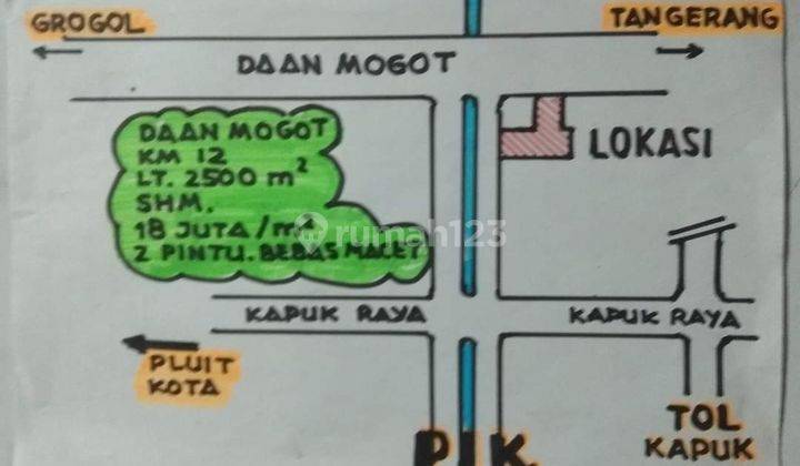 Dijual Gudang Atau Tanah Daan Mogot Raya Km 12, Jakarta Barat 2