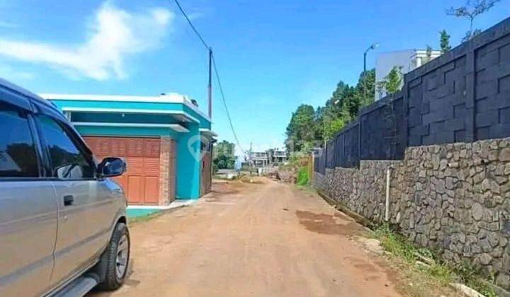 Tanah SHM Megamendung puncak Bogor doyong pangrango view  6
