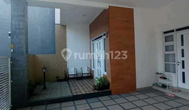 Cheap House with Swimming Pool in Green Asri Mekar Rahayu Complex 2