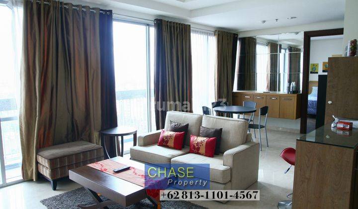 Dijual Apt Kemang mansion (luas 87 m2) view bagus, dpn kemang raya 2