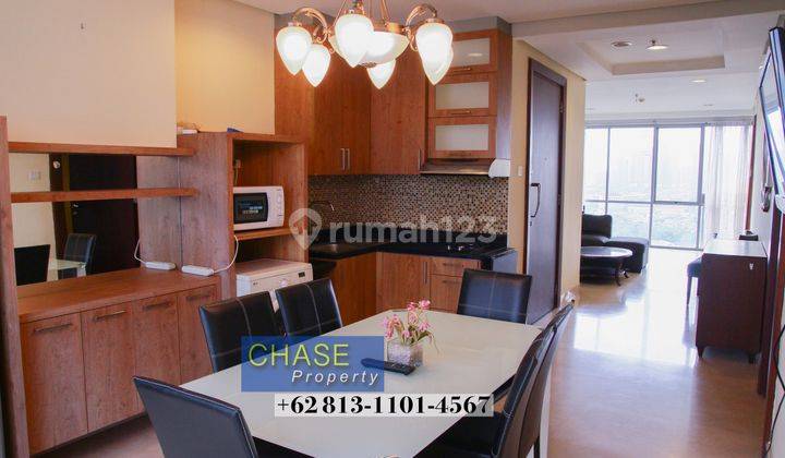 Dijual Apartement Kemang Mansion, 2br, Garden View Dan Kemang Raya 2