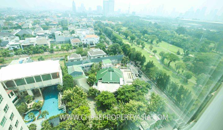 For Sale Apartement Senayan Residence Two Bedrooms, 97 M2, Middle Floor, Open View 1