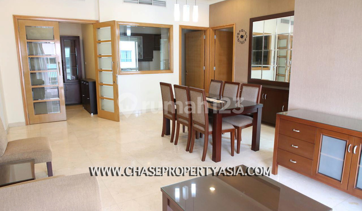 Disewakan Apartemen Senayan Residence, 3 Kamar Tidur, High Floor, Big Space, Available Now