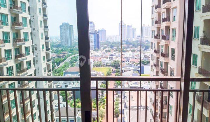 For Sale Apartement Senayan Residence, 2br, Nice View, Golf View From Master Bedroom 2