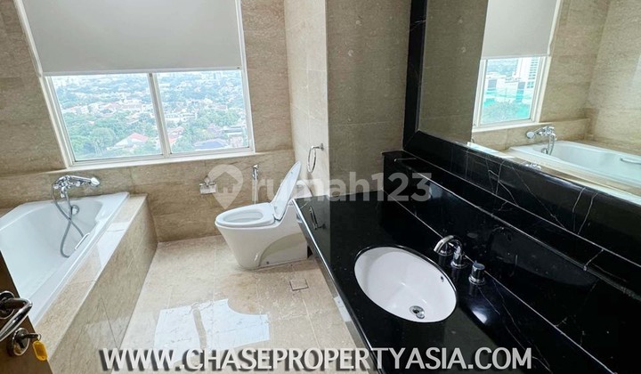 For Rent Senayan Residence Junior Penthouse Apartment 4br Private Lift 2