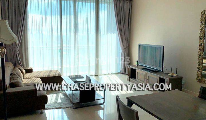 Dijual apartemen Residence 8, 2BR (dlnya 3 kamar), view bgs 1