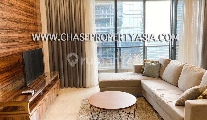 For Rent: District 8 Senopati Apartment, 2 Bedrooms, Furnished, Nice