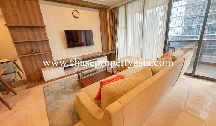 For Rent Apartment District 8 Senopati 3 Bedrooms Area 179m2 Nice Furniture Ready To Move In 2