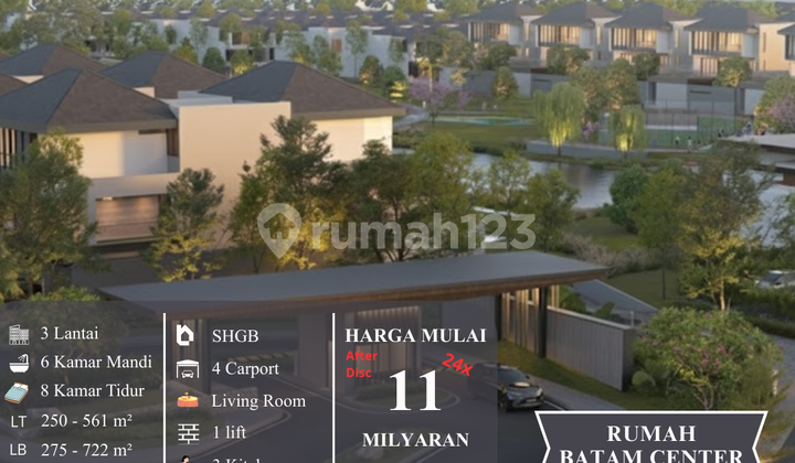 Rumah 3 Lantai & 2 Lantai Super Premium di Batam Center - Hidup Mewah Dimulai di Sini Rumah 3 Lantai & 2 Lantai Super Premium di Batam Center - Hidup Mewah Dimulai di Sini