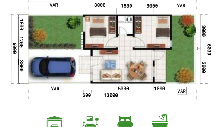 Rumah Minimalist Modern Siap Huni Murah Di Batu Aji, Batam Rumah Minimalist Modern Siap Huni Murah Di Batu Aji, Batam