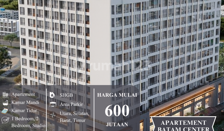 Beautiful Studio Apartment Type in Batam Centre, Batam 1