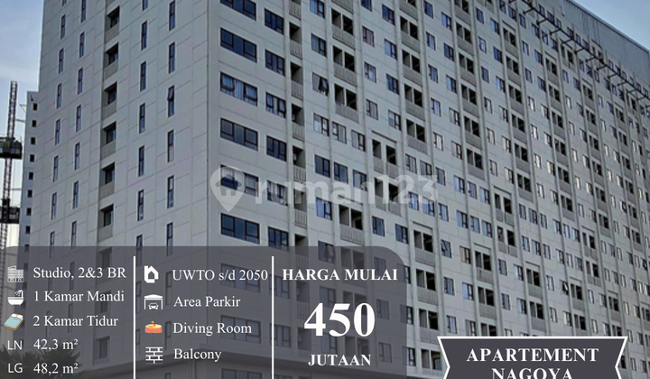 Apartemen Nagoya Batam - Hunian & Investasi Mulai 450 Jutaan! Apartemen Nagoya Batam - Hunian & Investasi Mulai 450 Jutaan!