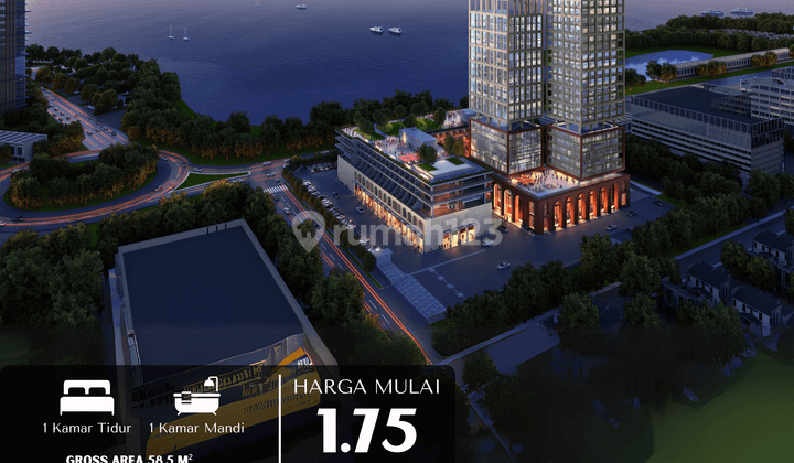 Apartment Mewah Sea View Mixed Use 5 in 1 Di Batam Centre 1