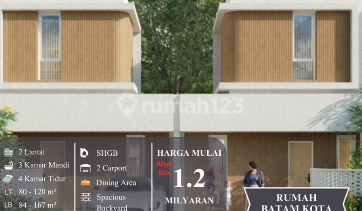 Rumah Mewah Batam Kota - Desain Contemporary, Lokasi Strategis!