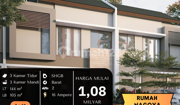 Rumah 2 Lantai Mewah Siap Huni Murah Di Nagoya Batam 1