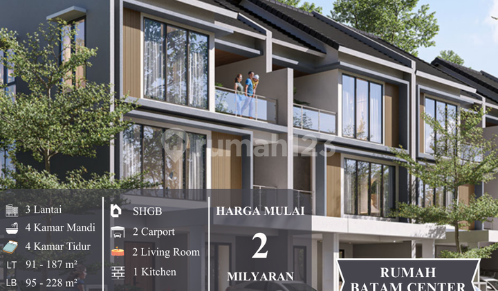 Rumah Mewah Full Facility di Jantung Batam Center - Unit Terbatas!