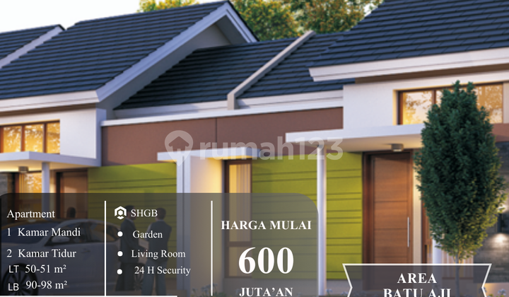 Rumah Cantik Juga Modern di Kota Batam Rumah Cantik Juga Modern di Kota Batam