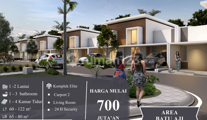 Rumah 2 Lantai Modern - Komplek Premium Area