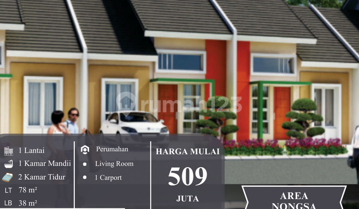 Rumah dengan Spek Terbaik di Kelasnya di Nongsa, Batam