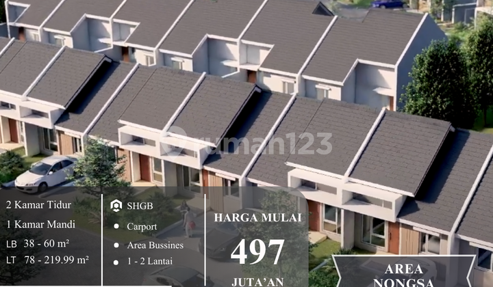 Rumah Cantik Minimalis Modern Komplek Area