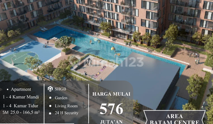 Apartment Mewah Elegant di Tengah Pusat Kota