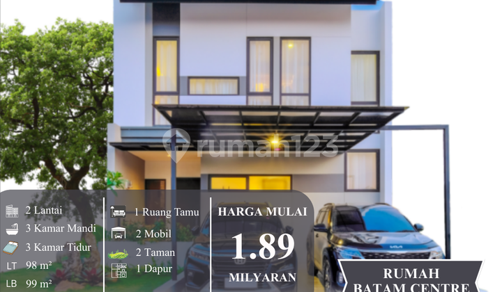 Rumah Modern di Kota Batam - Harga Mulai 600 Jutaan! 2