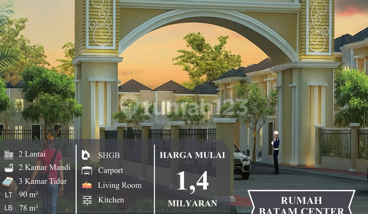 Rumah Strategis Batam Center - Fasilitas Lengkap & Super Eksklusif