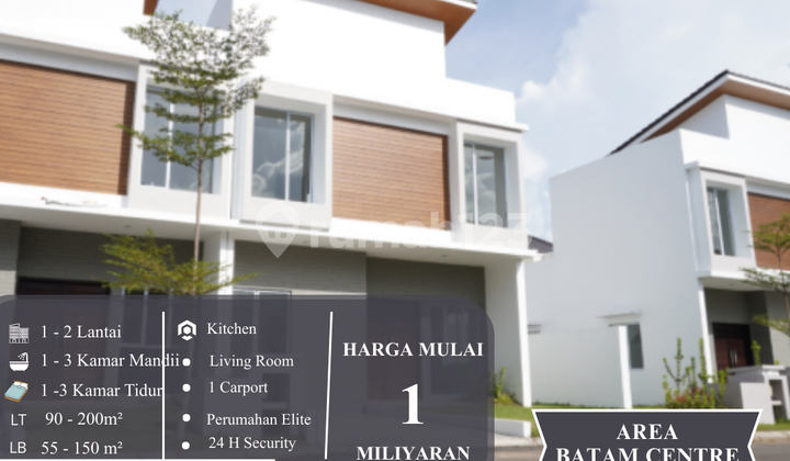 Komplek Perumahan Elite Baru di Batam . Kualitas & Design Modern yang Cantik