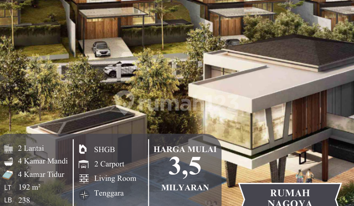 Rumah Mewah di Jantung Nagoya Batam