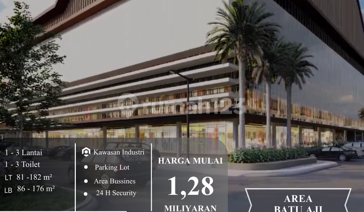 Ruko Hingga 3 Lantai Cocok Berbisnis - Area Dekat Pemukiman dan Industri